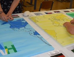 Markieren der Herkunftsländer Markieren der Herkunftsländer