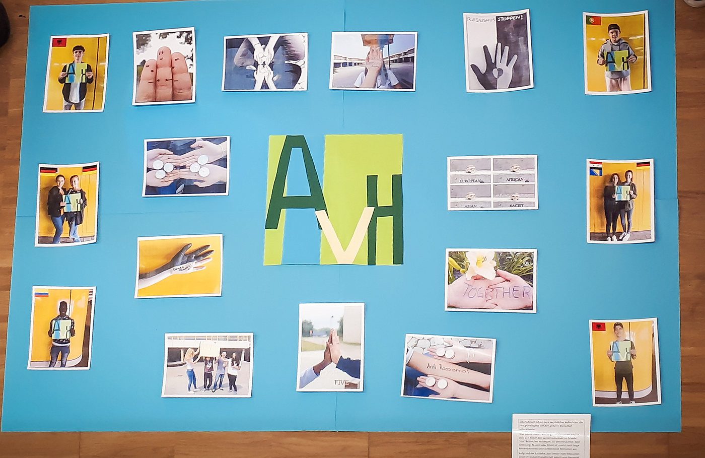 Fotos schießen gegen Rassismus