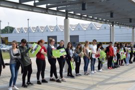 Der Flashmob – das Herzstück der Projekttage. Der Flashmob – das Herzstück der Projekttage.